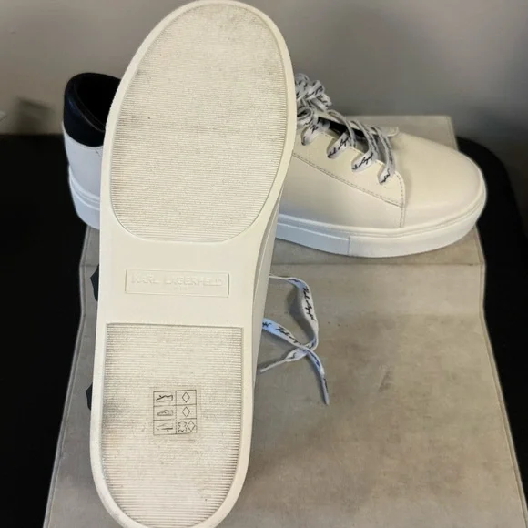 Karl Lagerfeld Women's Paris Crete Flower Sneaker, size 11, NWOT - Picture 7 of 13